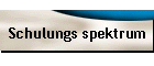 Schulungs spektrum